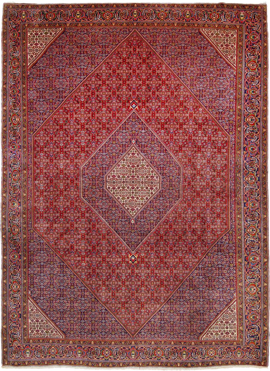 Persian Rug Bidjar Tekab 11'1"x8'2" 11'1"x8'2", Persian Rug Knotted by hand