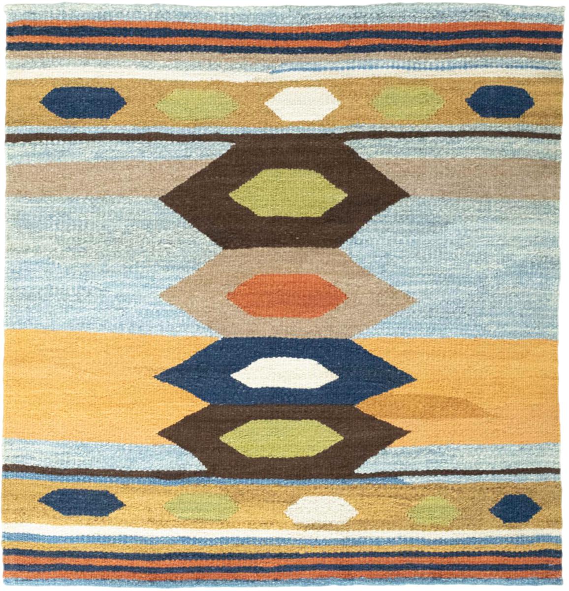 Tappeto persiano Kilim Fars 3'7"x3'6" 3'7"x3'6", Tappeto persiano Tessuto a mano