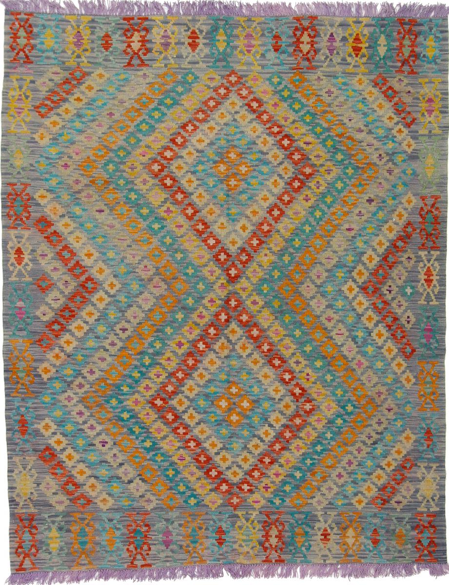Afganistan-matto Kelim Afghan Heritage 6'4"x5'1" 6'4"x5'1", Persialainen matto kudottu