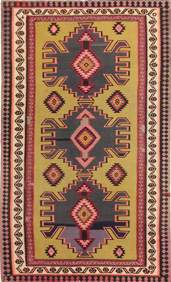 ペルシャ絨毯 キリム Fars Azerbaijan アンティーク 289x169 289x169,  ペルシャ絨毯 手織り