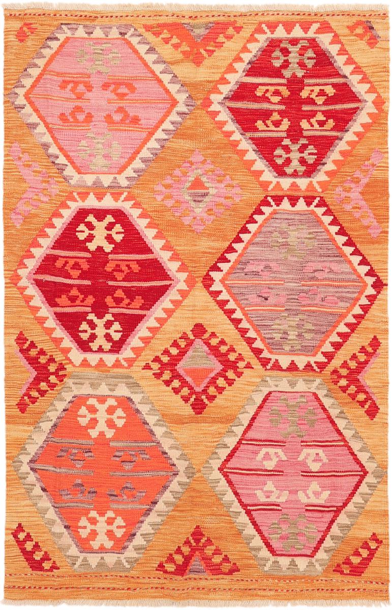 Afghan rug Kilim Afghan Heritage 6'1"x4'0" 6'1"x4'0", Persian Rug Woven by hand