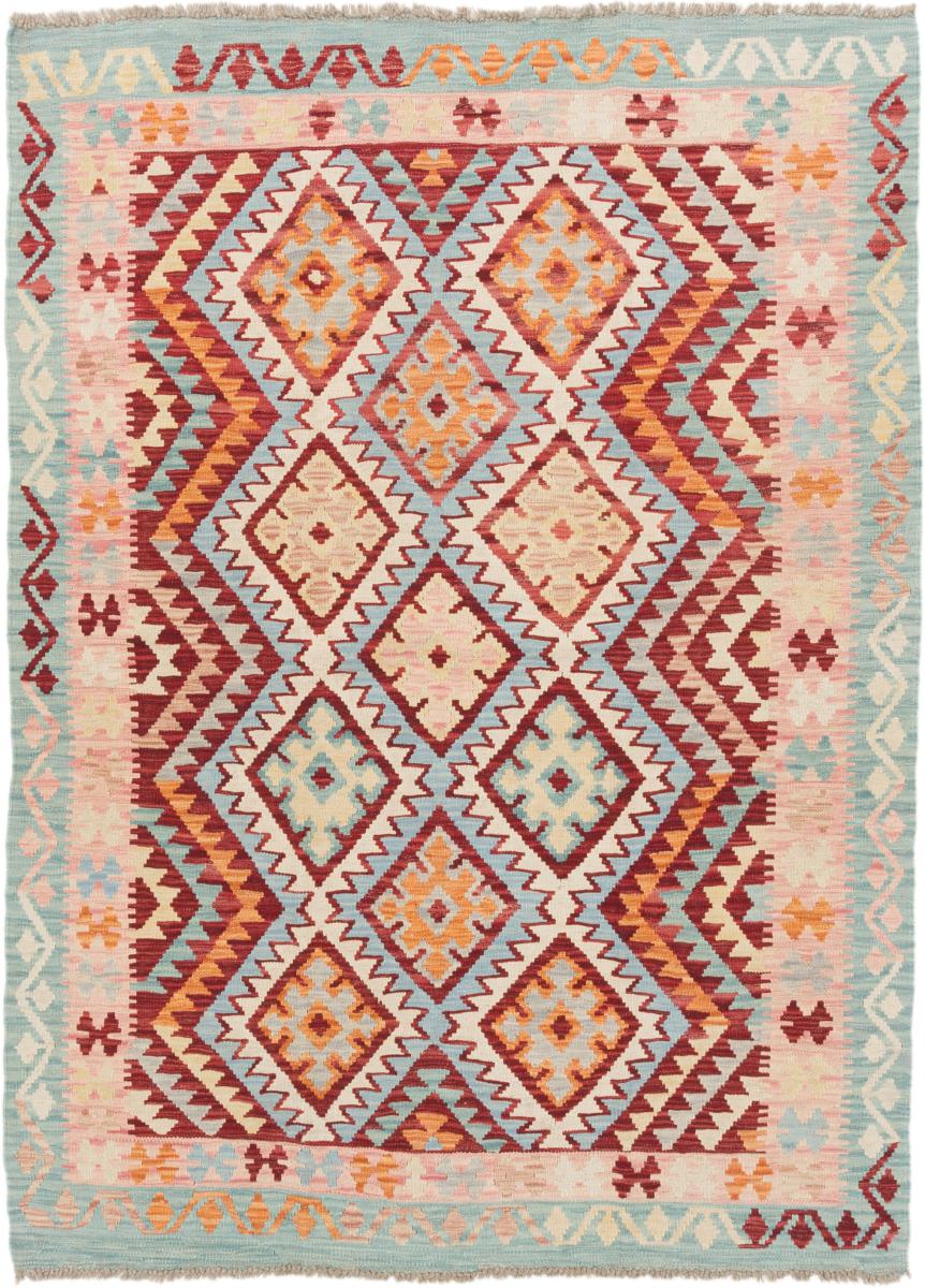 Dywan afgański Kilim Afghan 199x144 199x144, Dywan perski Ręcznie tkane