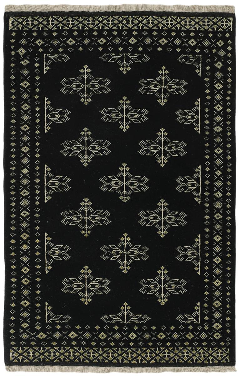 Persisk matta Turkaman 122x80 122x80, Persisk matta Knuten för hand