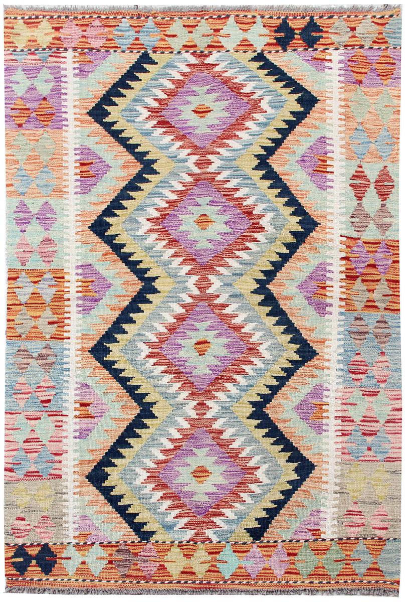 Tapis afghan Kilim Afghan 154x104 154x104, Tapis persan Tissé à la main