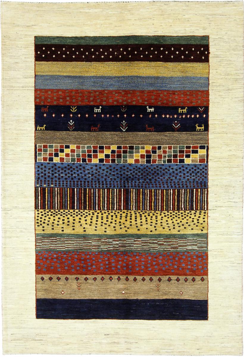 Perzsa szőnyeg Perzsa Gabbeh Loribaft 8'1"x5'7" 8'1"x5'7", Perzsa szőnyeg Kézzel csomózva