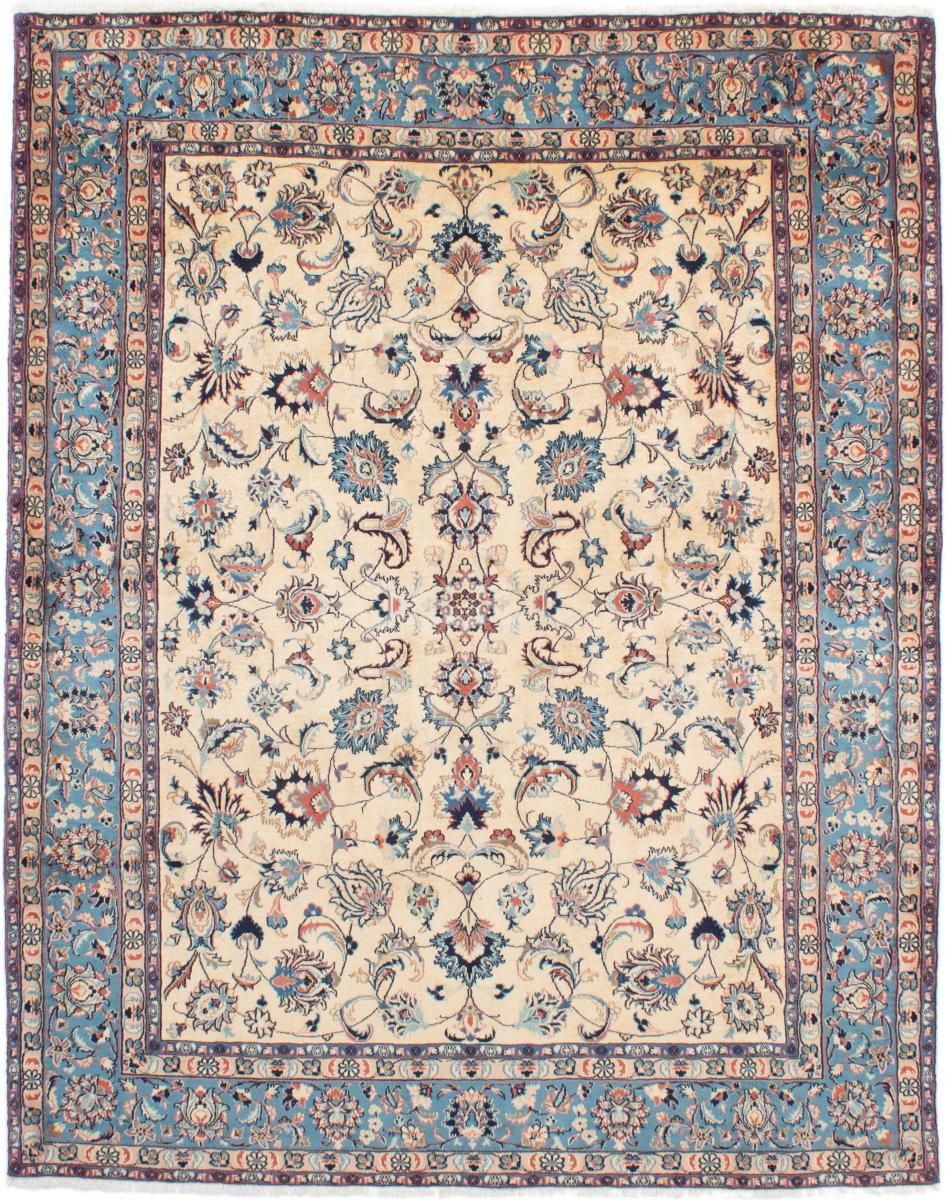 Tapis persan Mashhad 237x191 237x191, Tapis persan Noué à la main