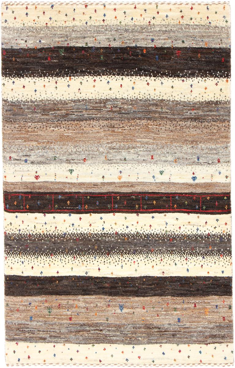 Perzisch tapijt Perzisch Gabbeh Loribaft Atash 4'0"x2'7" 4'0"x2'7", Perzisch tapijt Handgeknoopte