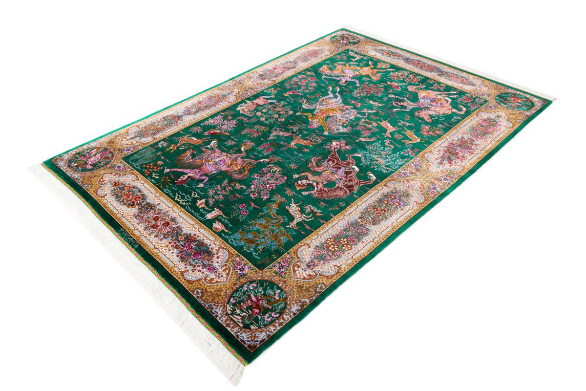 Qum Silk Signed Sadeghzadeh - 1