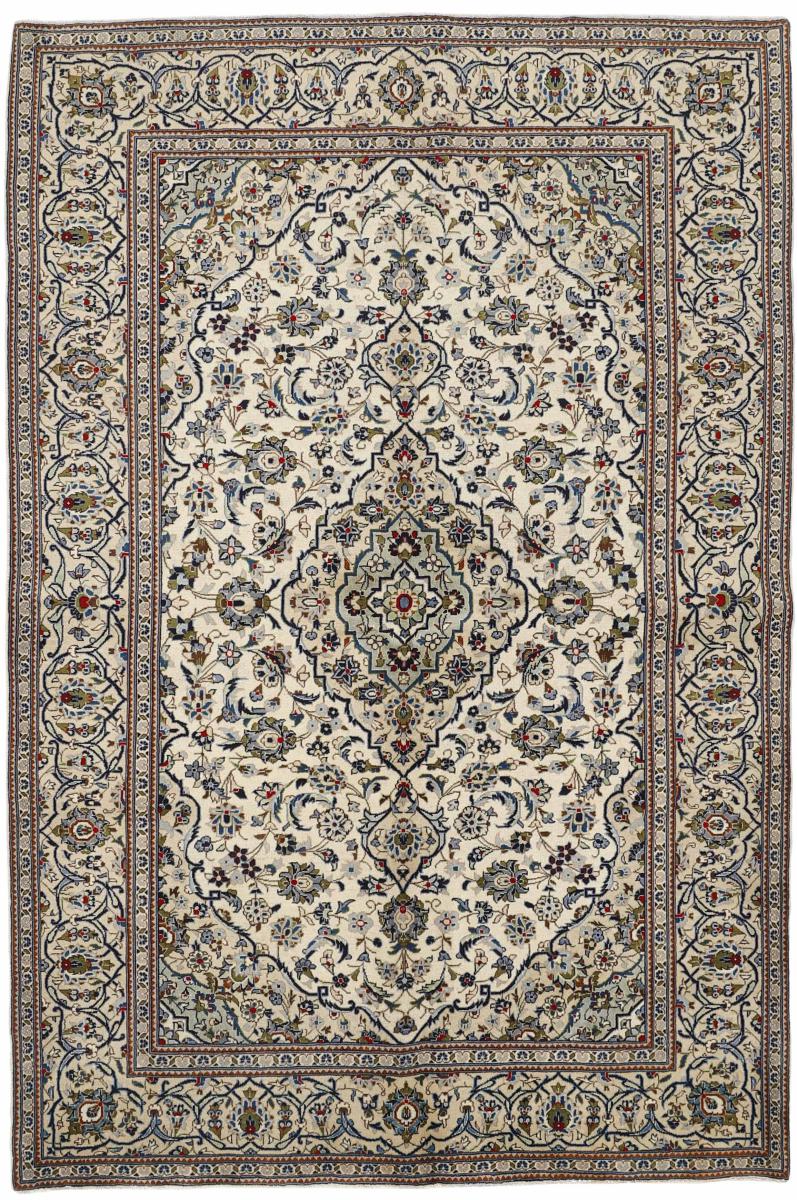 Tapis persan Kashan 296x192 296x192, Tapis persan Noué à la main