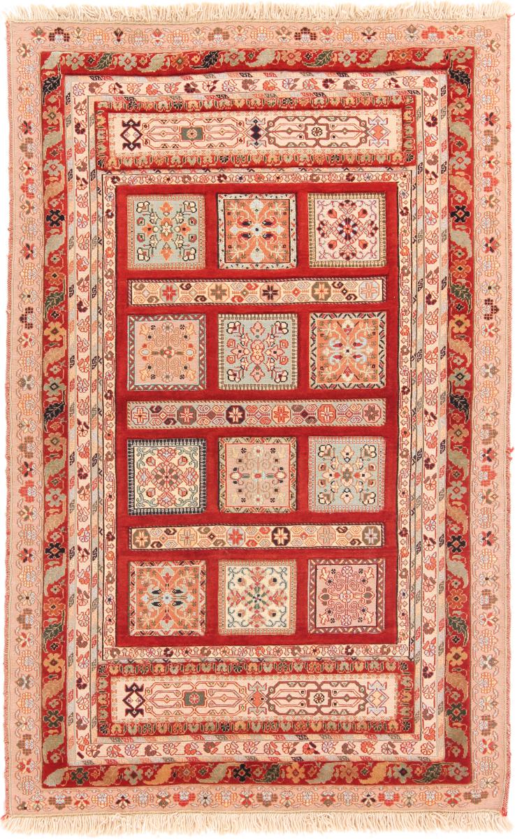  ペルシャ絨毯 キリム Soozani Nimbaft 161x99 161x99,  ペルシャ絨毯 手織り
