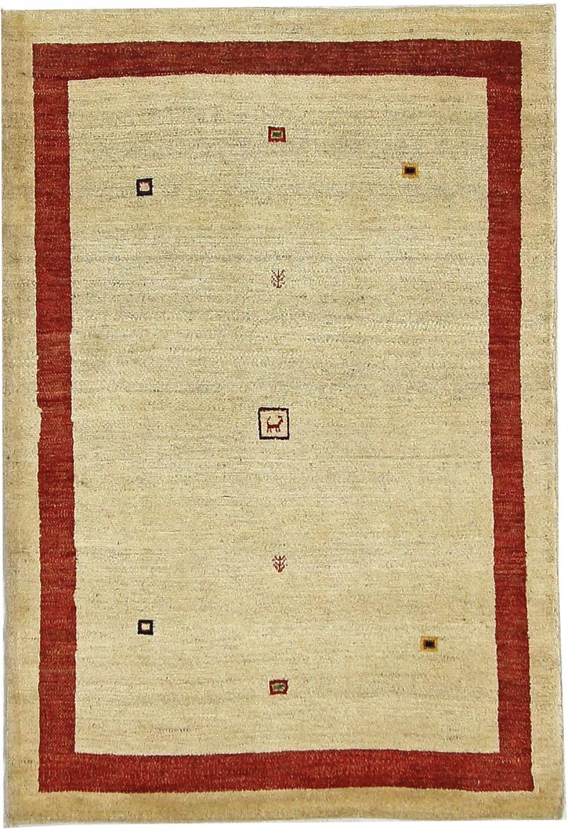 Perzisch tapijt Perzisch Gabbeh Loribaft 4'1"x2'9" 4'1"x2'9", Perzisch tapijt Handgeknoopte