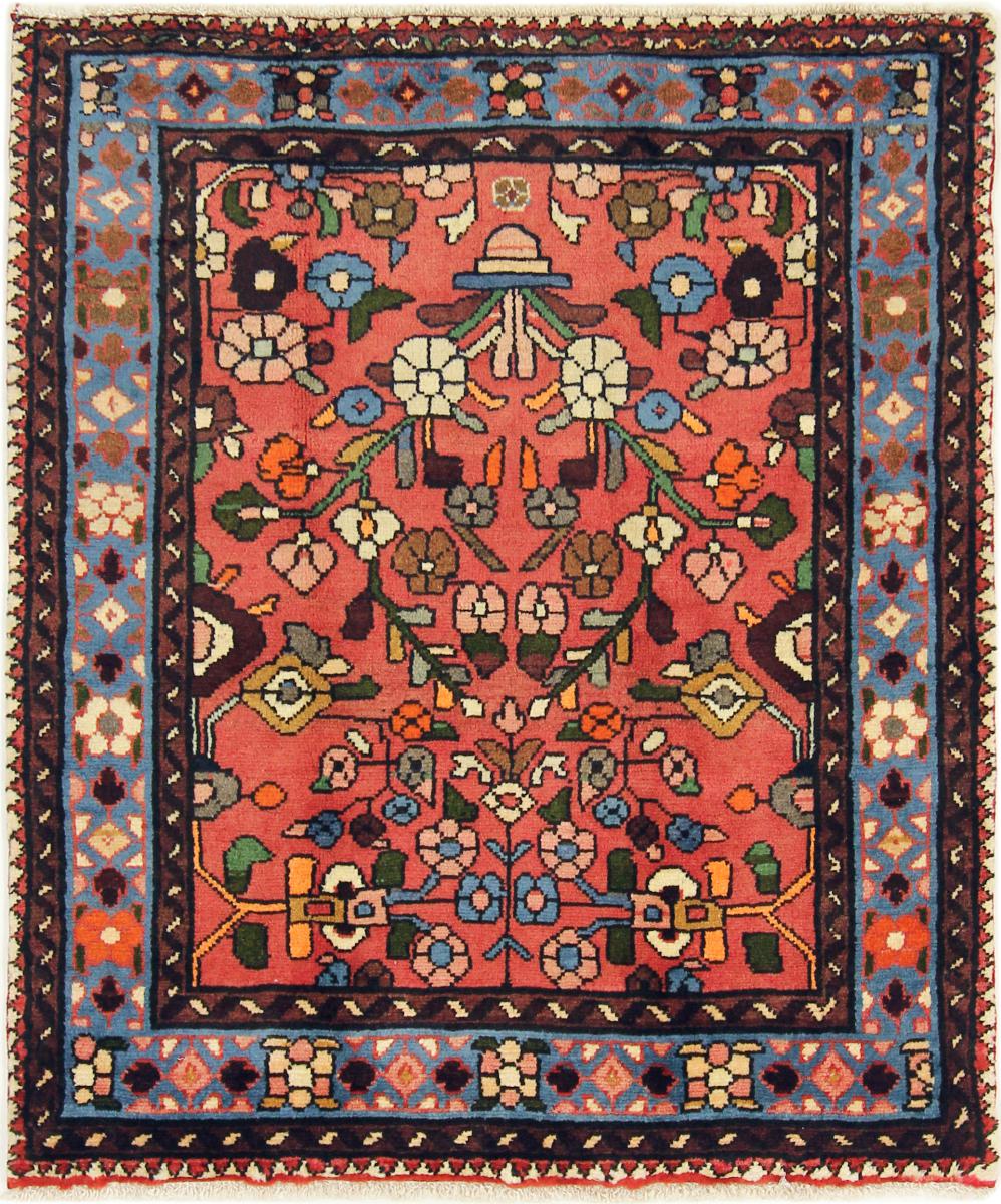 Perzisch tapijt Nahavand 111x93 111x93, Perzisch tapijt Handgeknoopte