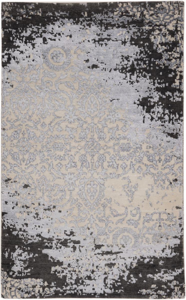Indiaas tapijt Sadraa 5'3"x3'3" 5'3"x3'3", Perzisch tapijt Handgeknoopte