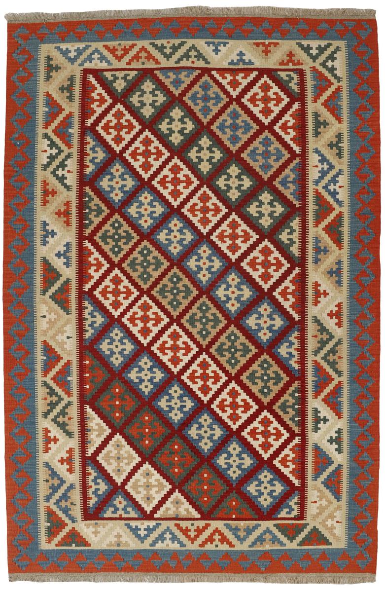 Persisk matta Kilim Fars 306x203 306x203, Persisk matta handvävd 