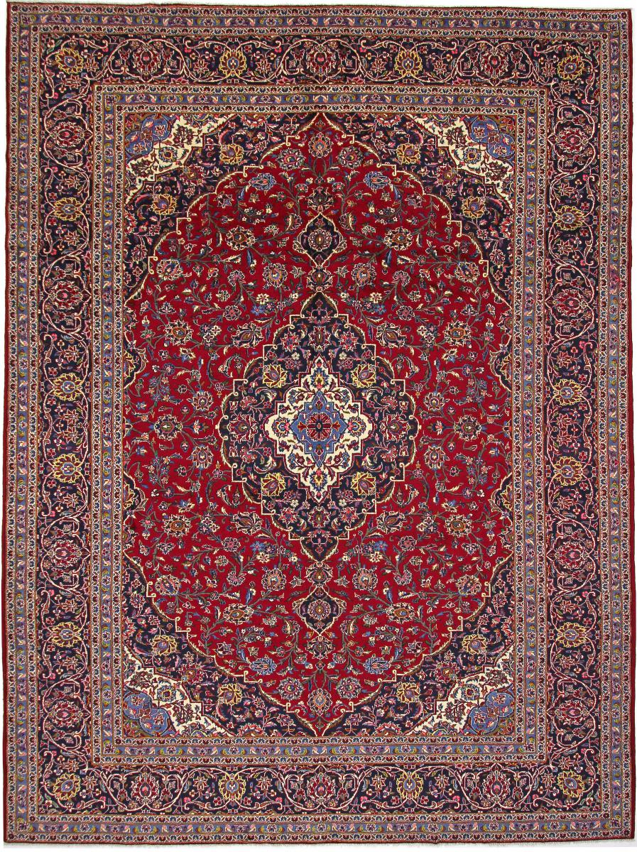 Perzisch tapijt Keshan 13'0"x9'8" 13'0"x9'8", Perzisch tapijt Handgeknoopte