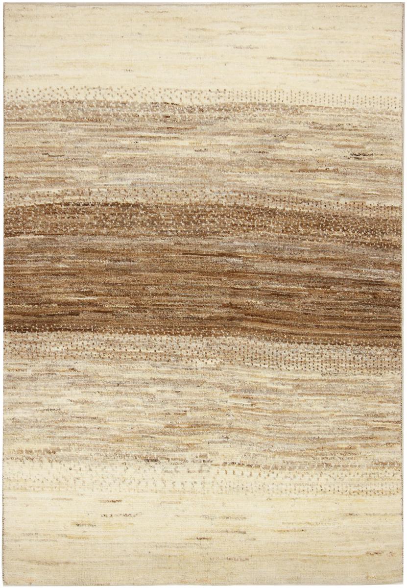 Tapis persan Persan Gabbeh Loribaft 214x144 214x144, Tapis persan Noué à la main