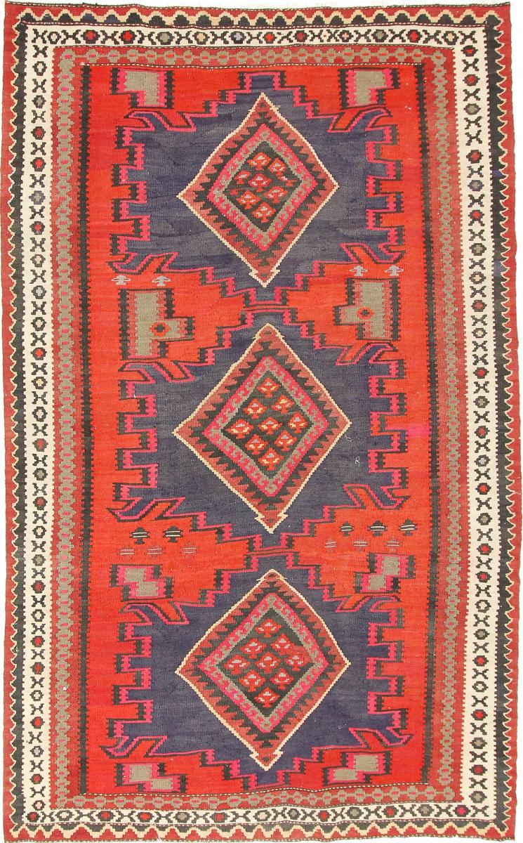  ペルシャ絨毯 キリム Fars Azerbaijan アンティーク 280x172 280x172,  ペルシャ絨毯 手織り