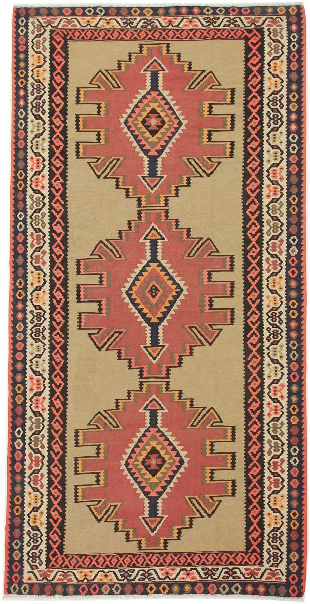Persisk matta Kilim Fars Azerbajdzjan Antik 313x157 313x157, Persisk matta handvävd 