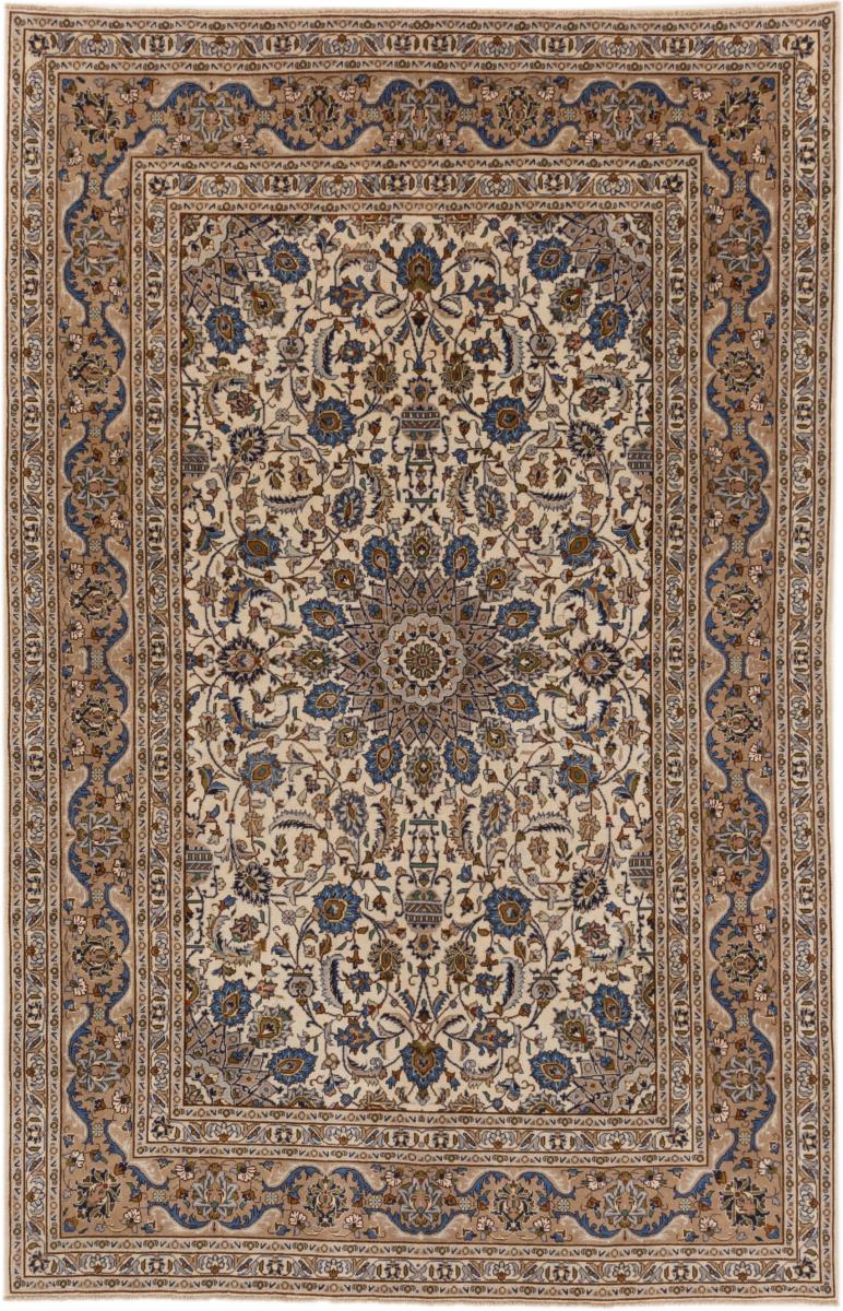 Persian Rug Kaschmar Patina 9'8"x6'2" 9'8"x6'2", Persian Rug Knotted by hand