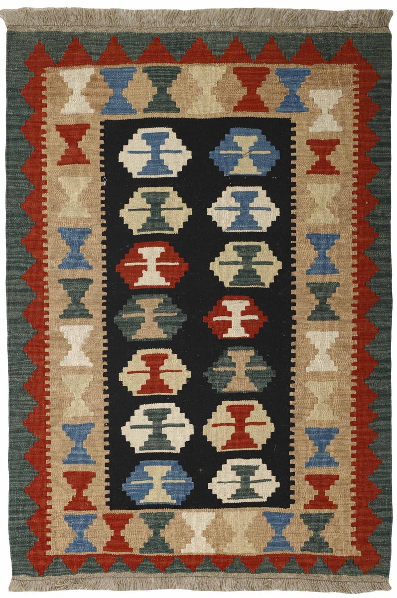 Tapete persa Kilim Fars 149x104 149x104, Tapete persa Tecido à mão