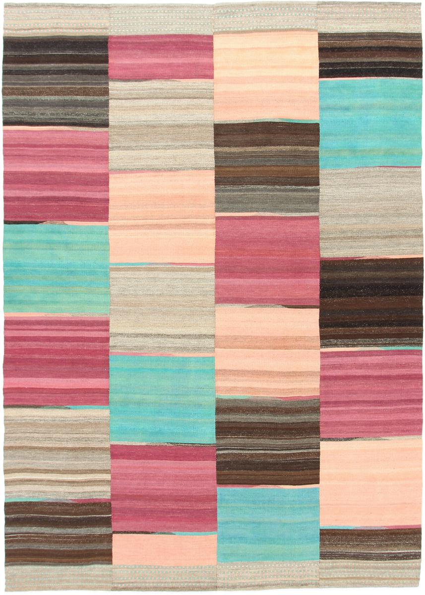 Tapis persan Kilim Fars 284x201 284x201, Tapis persan Tissé à la main