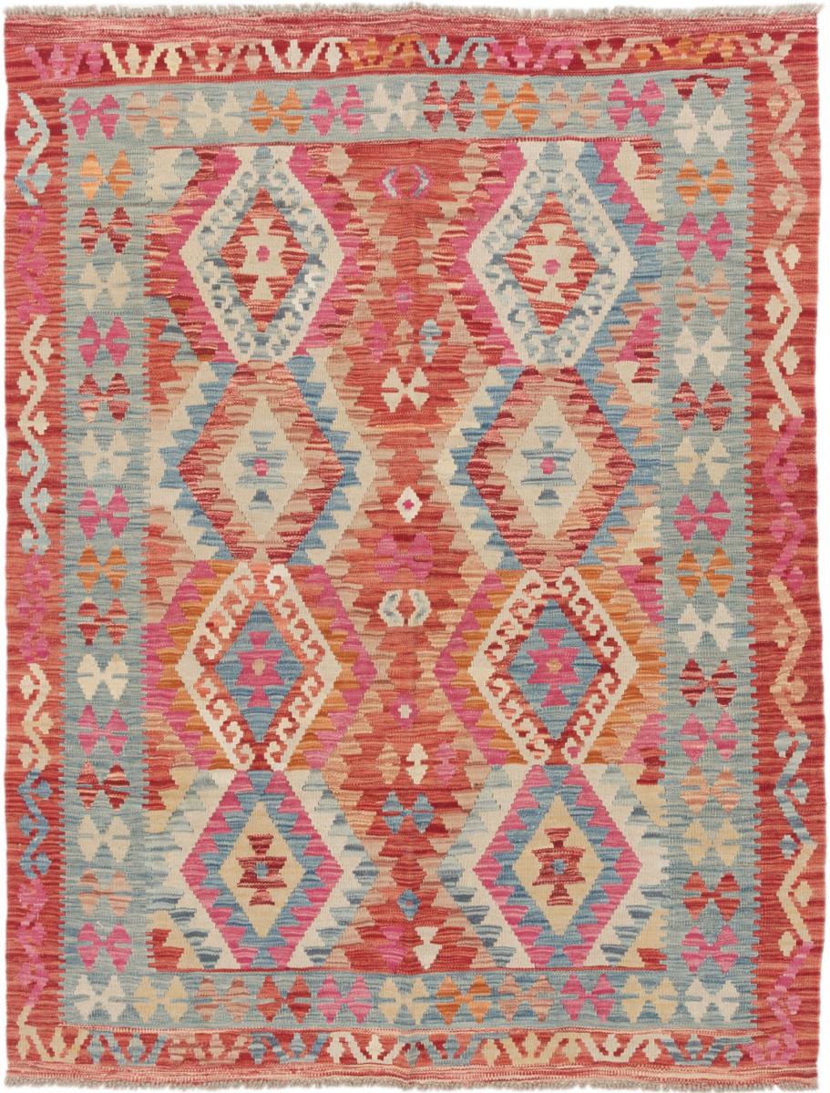 Afghansk tæppe Kelim Afghan 192x150 192x150, Persisk tæppe Håndvævet