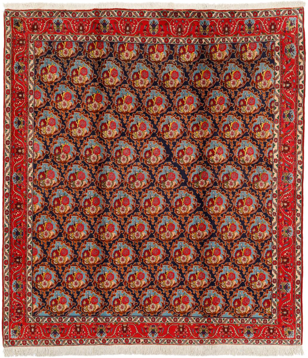 Persian Rug Senneh 9'4"x8'3" 9'4"x8'3", Persian Rug Knotted by hand