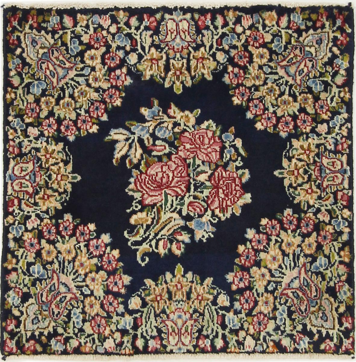  ペルシャ絨毯 ケルマン 57x61 57x61,  ペルシャ絨毯 手織り