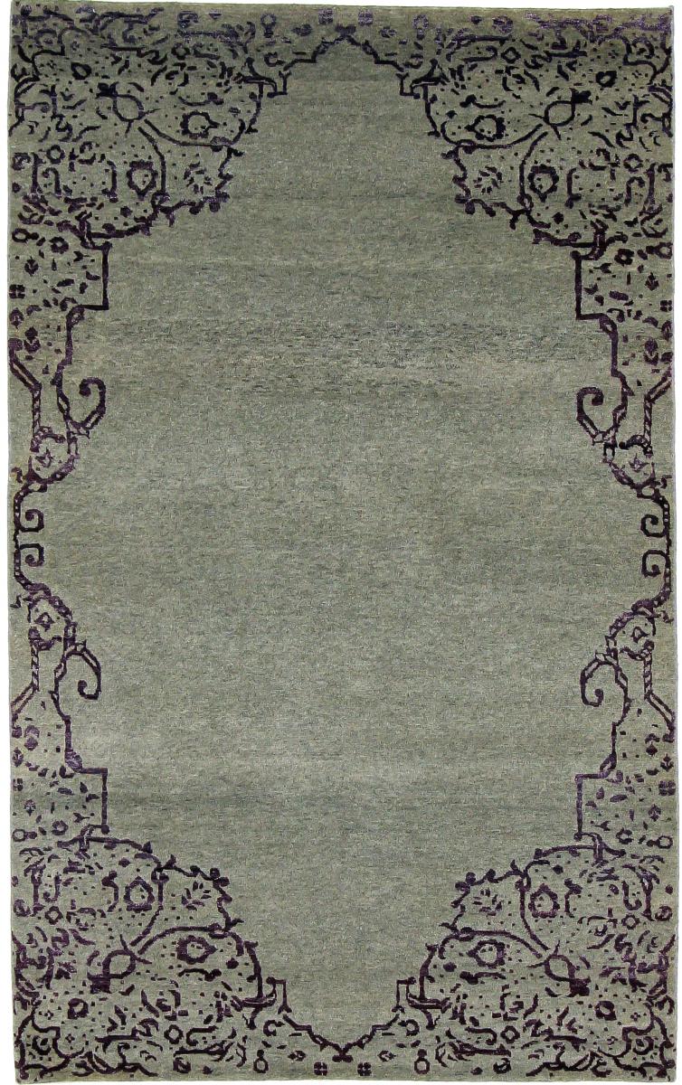 Tapis persan Gabbeh Loribaft Design 201x126 201x126, Tapis persan Noué à la main