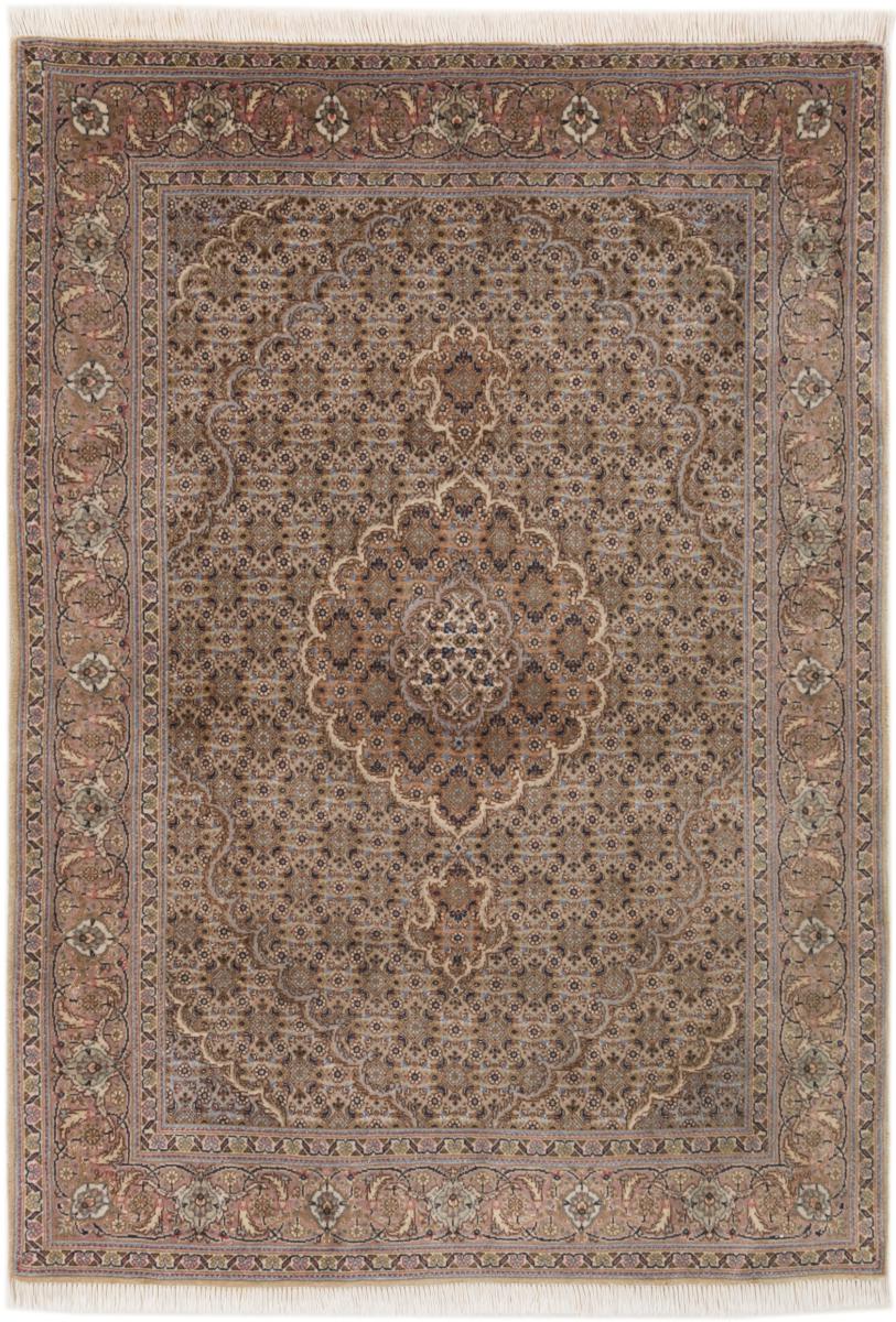 Περσικό χαλί Tabriz Mahi 50Raj 4'9"x3'3" 4'9"x3'3", Περσικό χαλί Οι κόμποι έγιναν με το χέρι