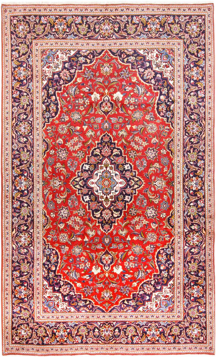 Tapis persan Kashan 319x199 319x199, Tapis persan Noué à la main