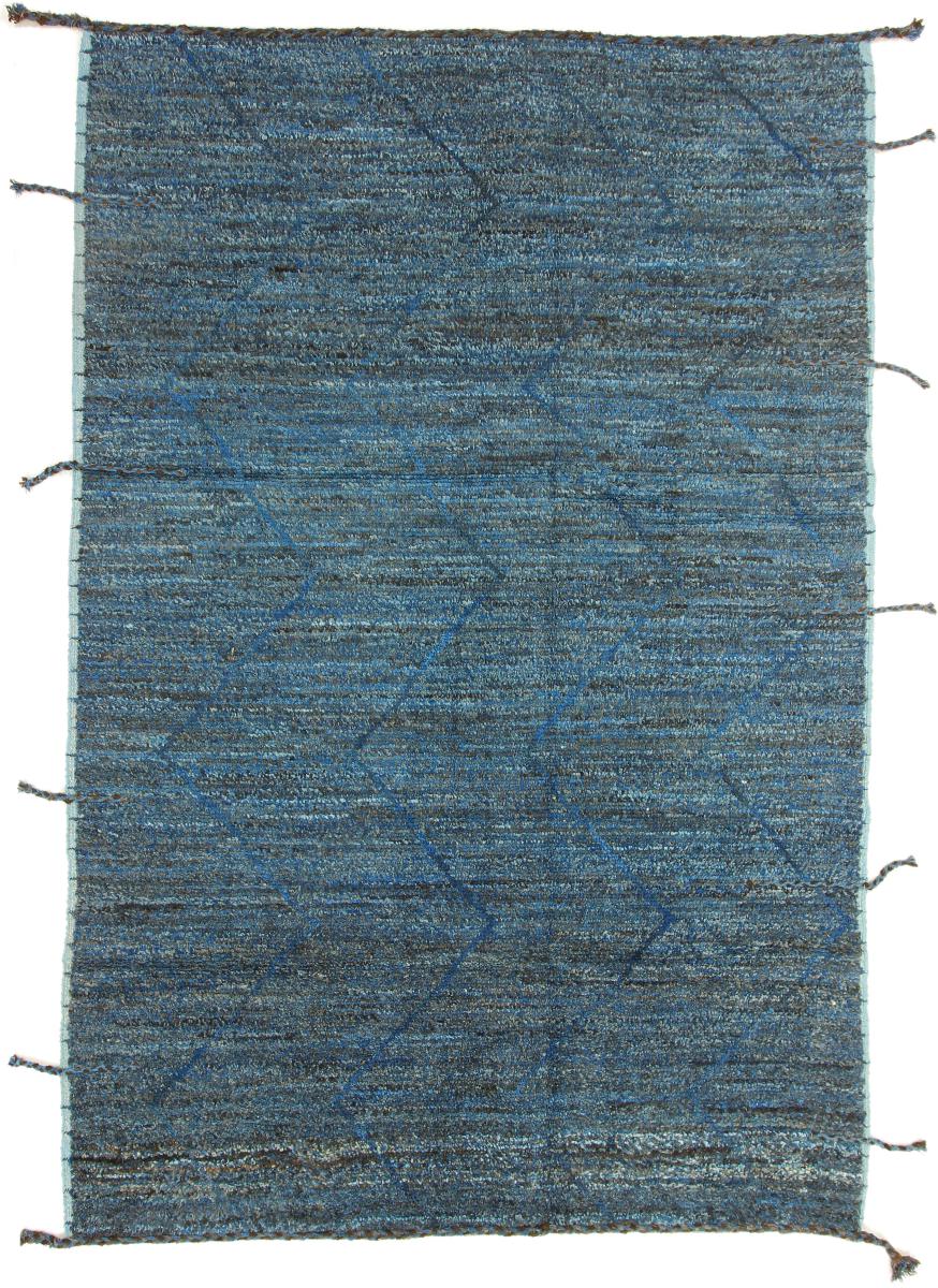 Pakistanischer Teppich Berber Maroccan Design 279x188 279x188, Perserteppich Handgeknüpft