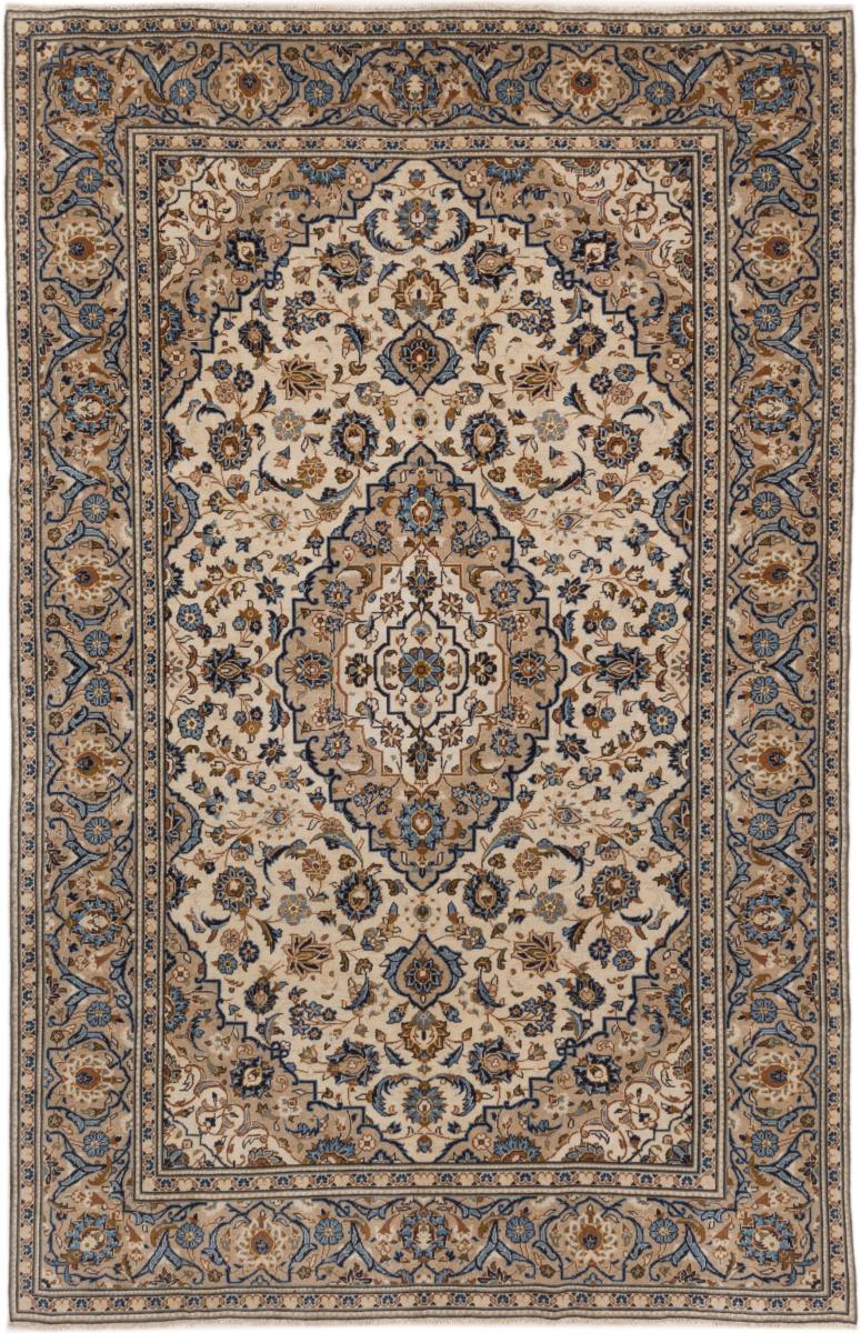 Tapis persan Kashan Patina 302x193 302x193, Tapis persan Noué à la main