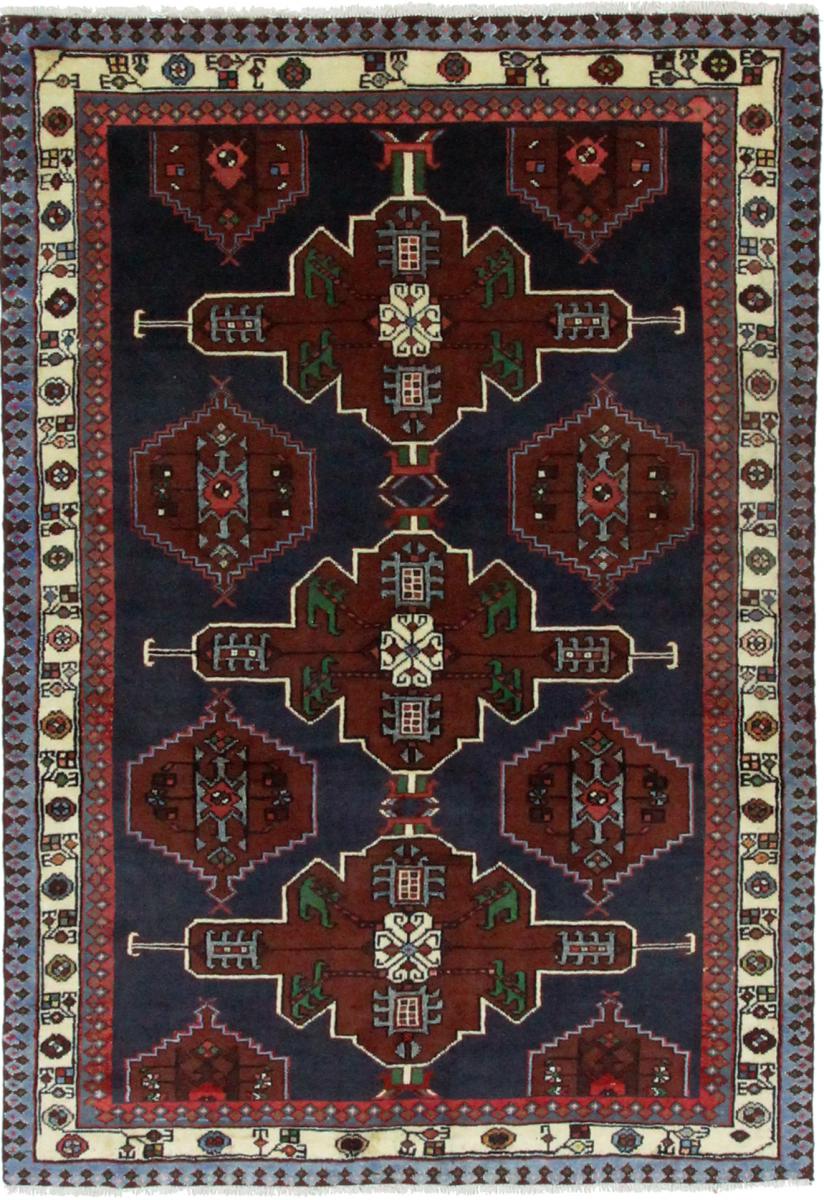 Persian Rug Saveh 5'10"x4'1" 5'10"x4'1", Persian Rug Knotted by hand