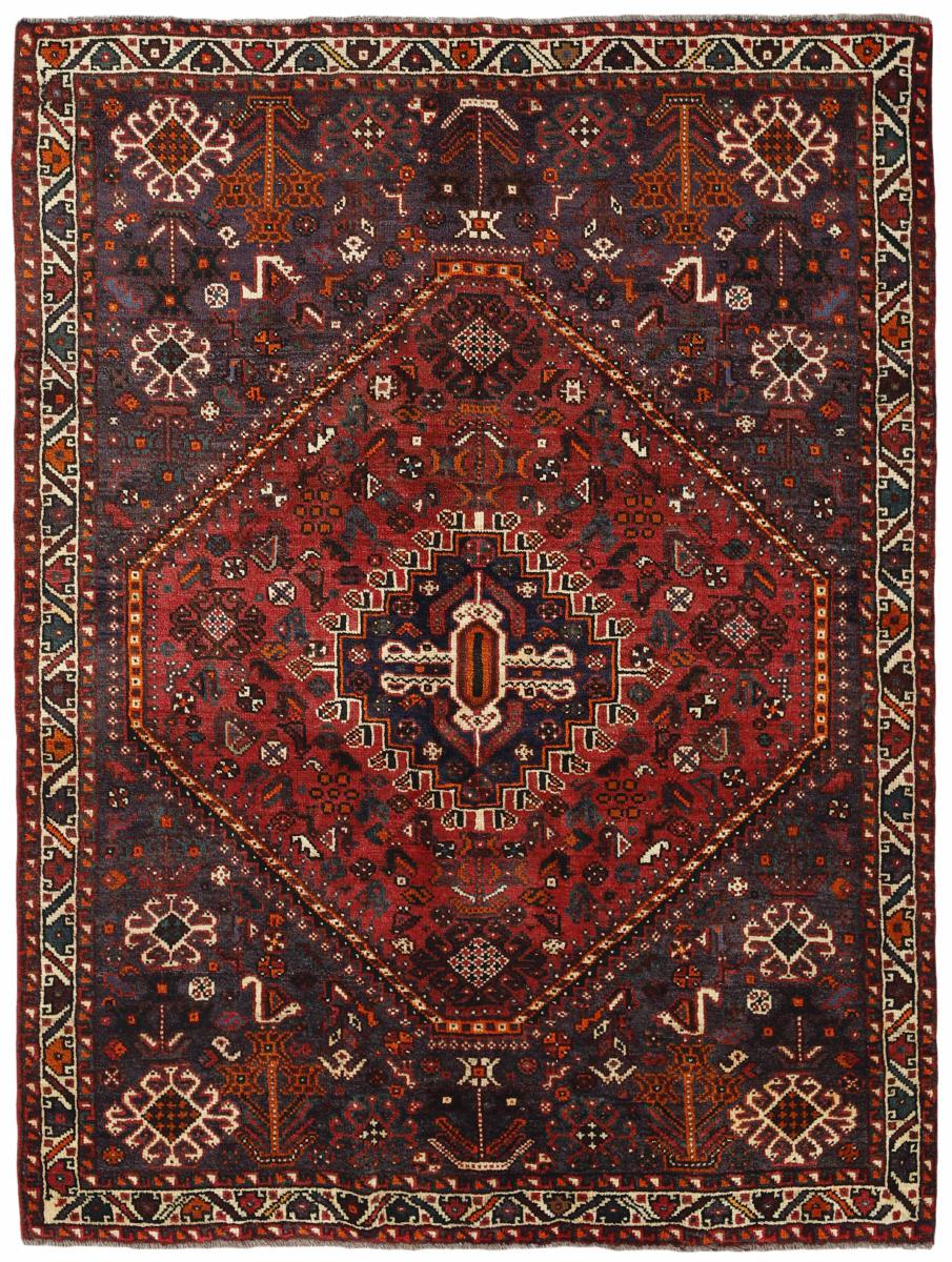 Persian Rug Shiraz 206x159 206x159, Persian Rug Knotted by hand