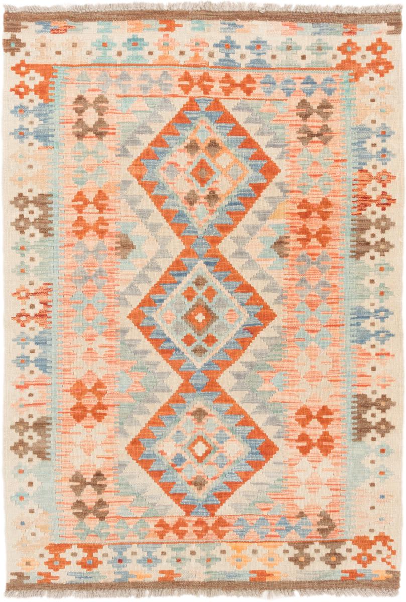 Alfombra afgana Kilim Afghan 148x102 148x102, Alfombra persa Tejido a mano