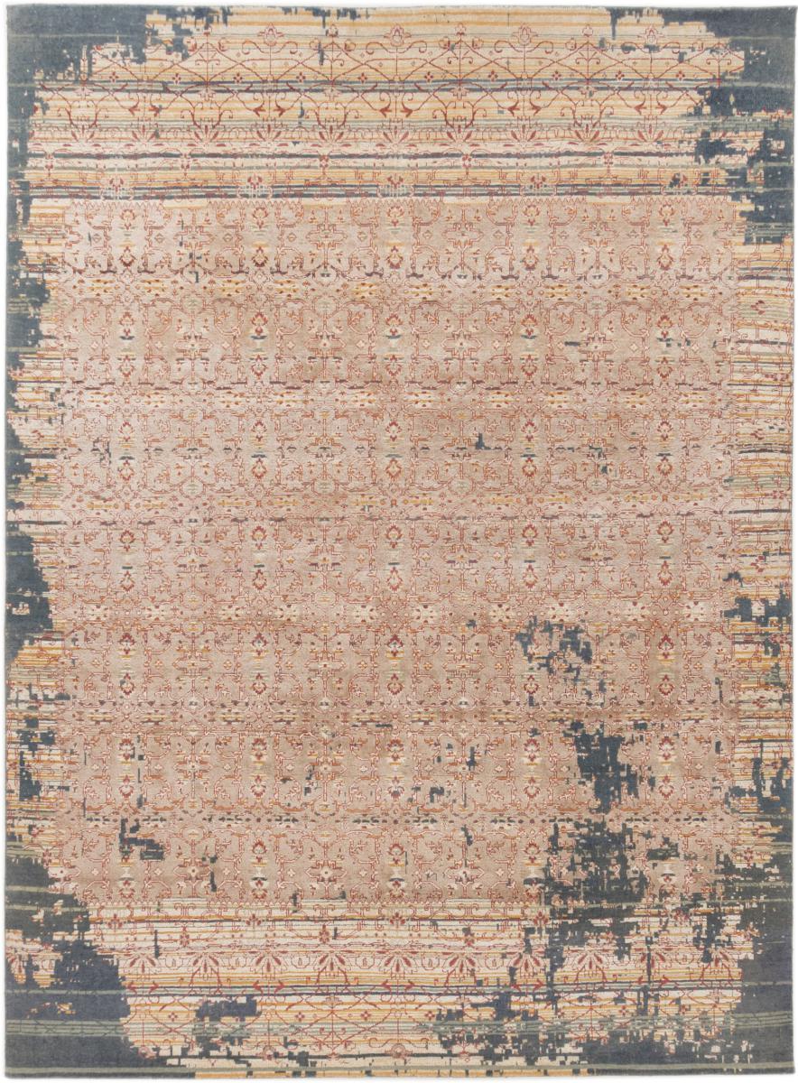 Indiaas tapijt Sadraa Heritage 11'4"x8'7" 11'4"x8'7", Perzisch tapijt Handgeknoopte