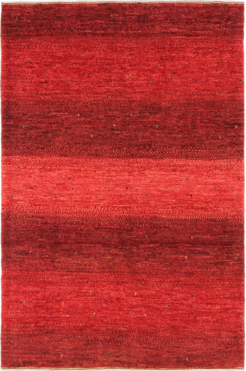 Tapis persan Persan Gabbeh Loribaft Atash 139x94 139x94, Tapis persan Noué à la main