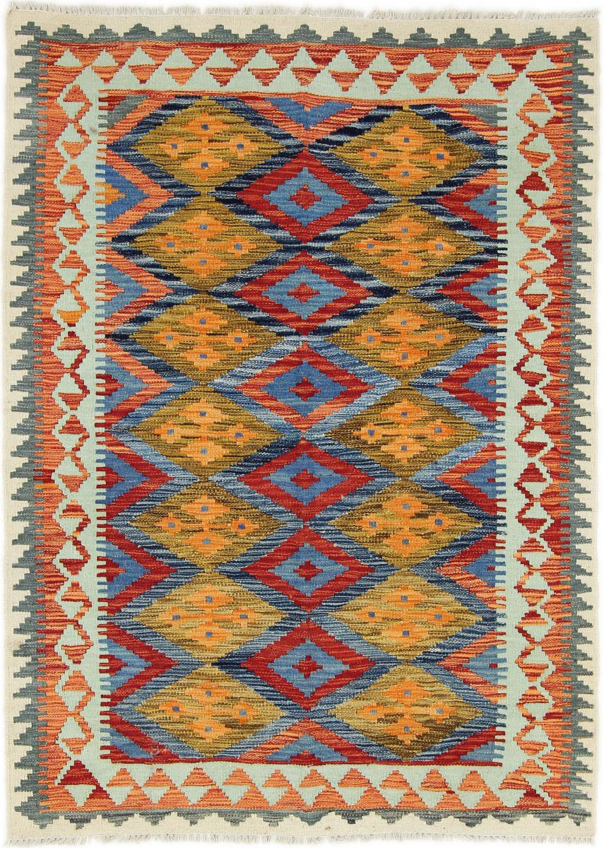 Tappeto Afgano Kilim Afghan 168x129 168x129, Tappeto persiano Tessuto a mano