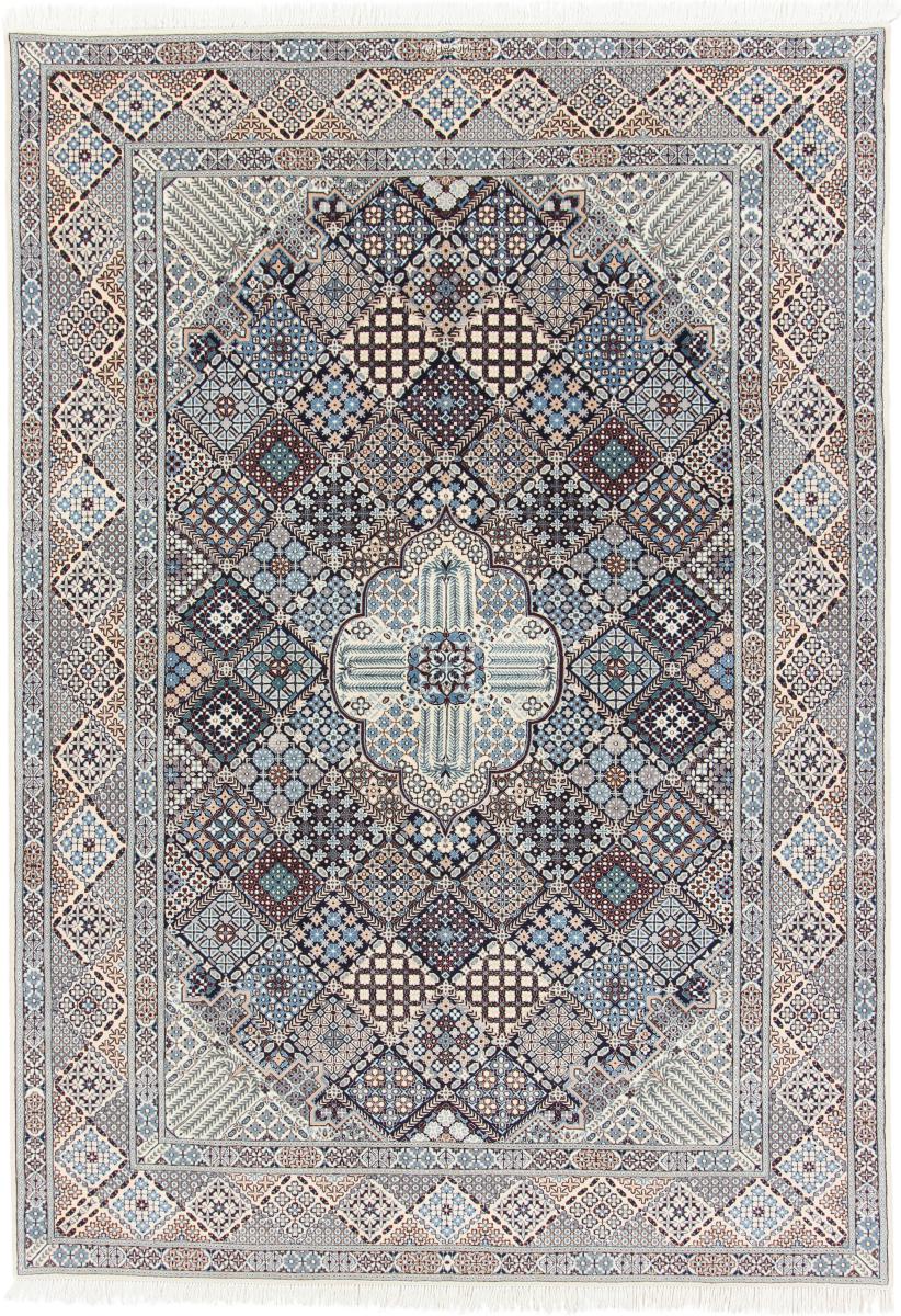 Tapis persan Naïn 6La 292x206 292x206, Tapis persan Noué à la main