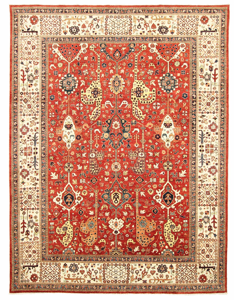 パキスタンのカーペット Arijana Klassik 358x273 358x273,  ペルシャ絨毯 手織り
