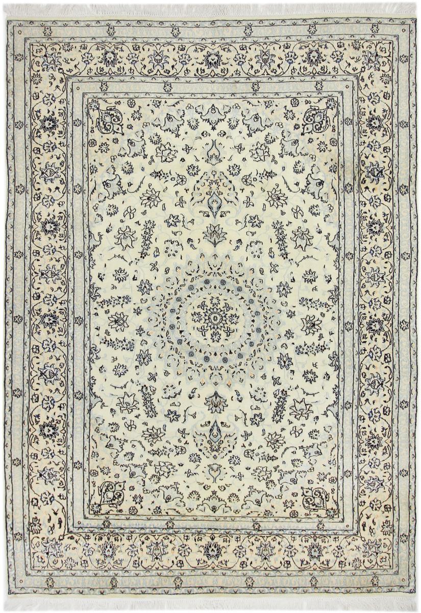 Persian Rug Nain 9La 9'6"x6'9" 9'6"x6'9", Persian Rug Knotted by hand