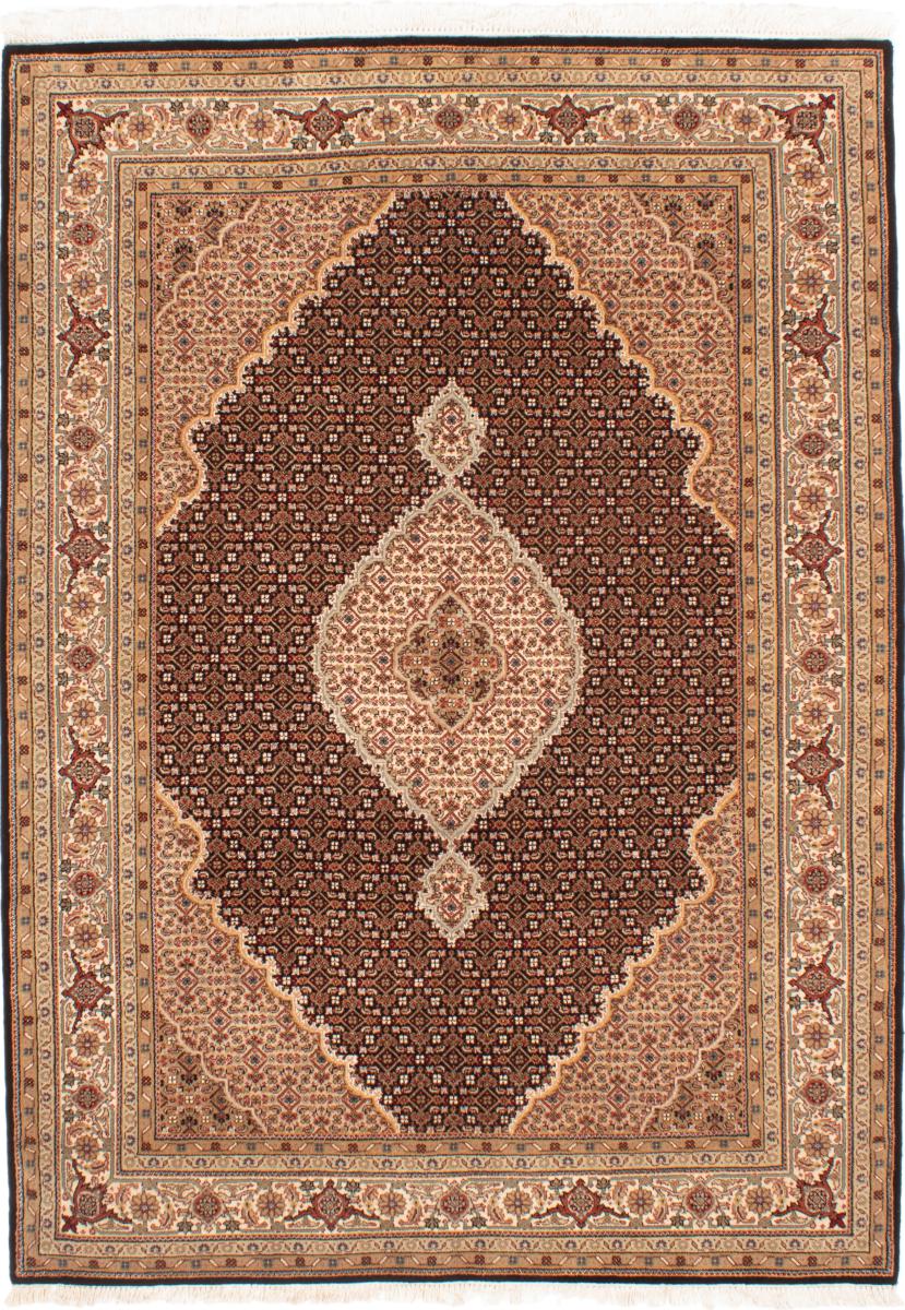 Indischer Teppich Täbriz Mahi 243x173 243x173, Perserteppich Handgeknüpft