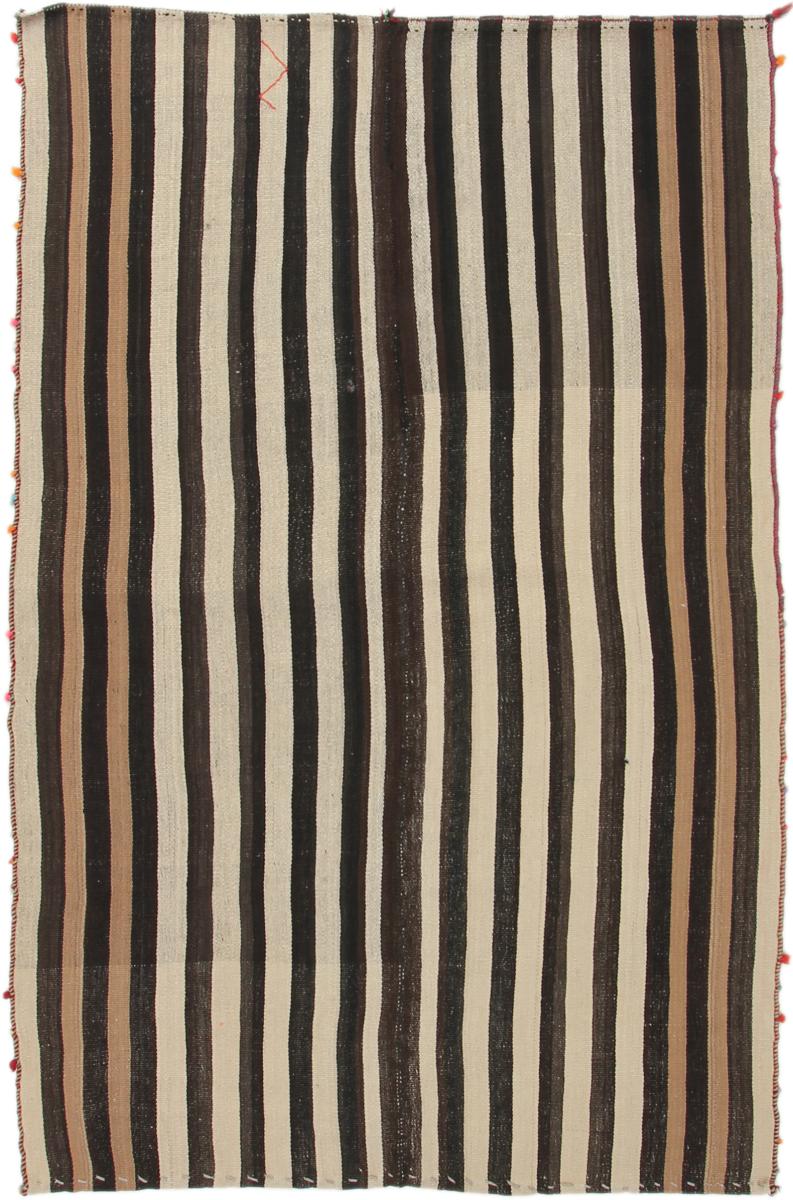 Tappeto persiano Kilim Fars Antico 7'3"x4'6" 7'3"x4'6", Tappeto persiano Tessuto a mano