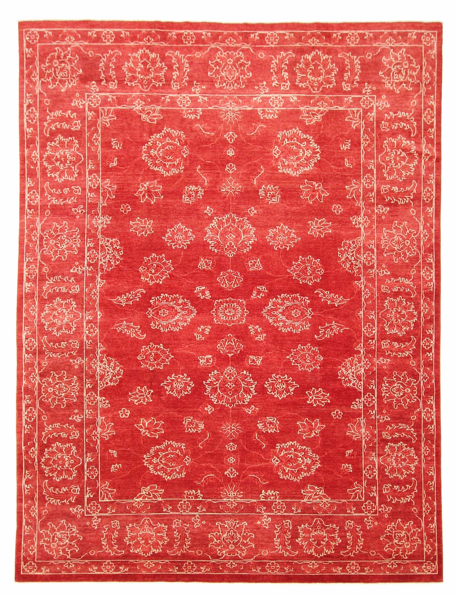 Pakistanischer Teppich Colored Ziegler 10'2"x7'10" 10'2"x7'10", Perserteppich Handgeknüpft