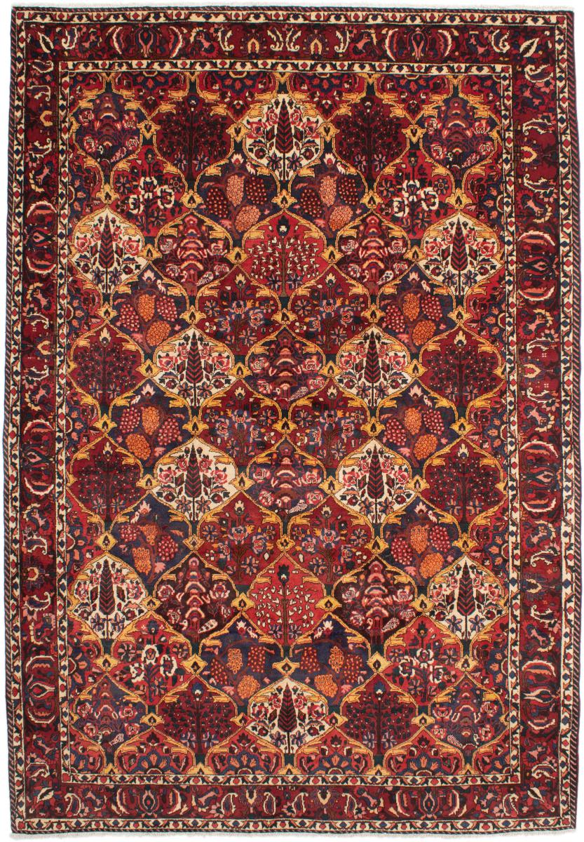  ペルシャ絨毯 バクティアリ 304x212 304x212,  ペルシャ絨毯 手織り