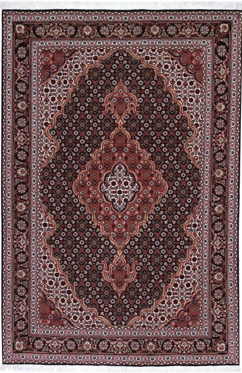 Persialainen matto Tabriz Mahi 50Raj 5'0"x3'4" 5'0"x3'4", Persialainen matto Solmittu käsin