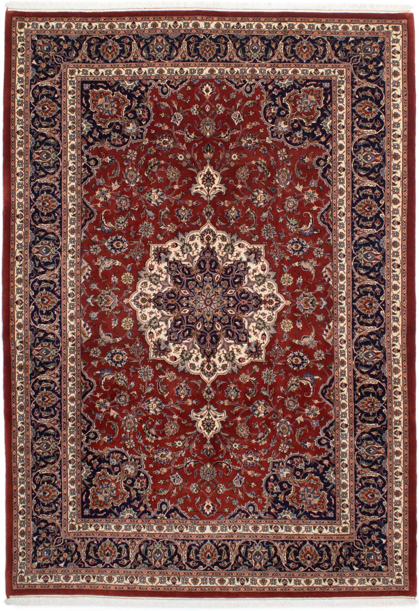 Tapis persan Kaschmar 9'7"x6'8" 9'7"x6'8", Tapis persan Noué à la main