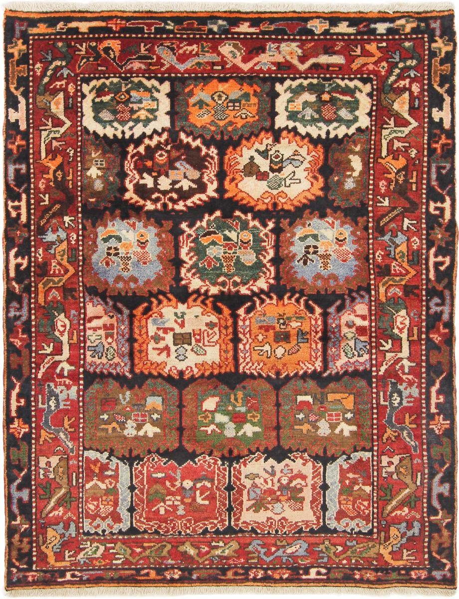  ペルシャ絨毯 バクティアリ 171x132 171x132,  ペルシャ絨毯 手織り