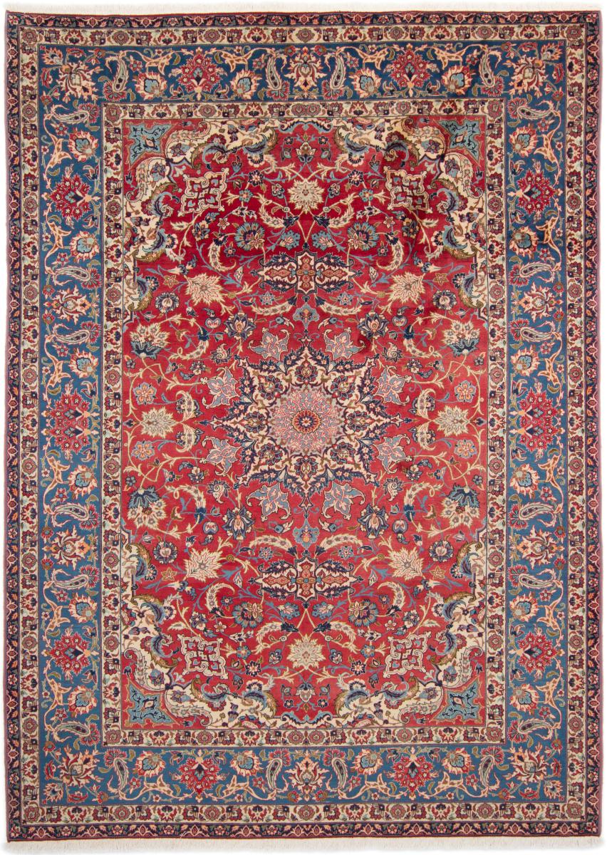 Persisk tæppe Isfahan 378x272 378x272, Persisk tæppe Knyttet i hånden